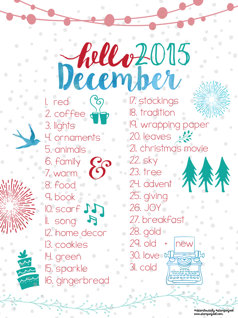 How to make a Hello December Project Life Album from StampinFool.com