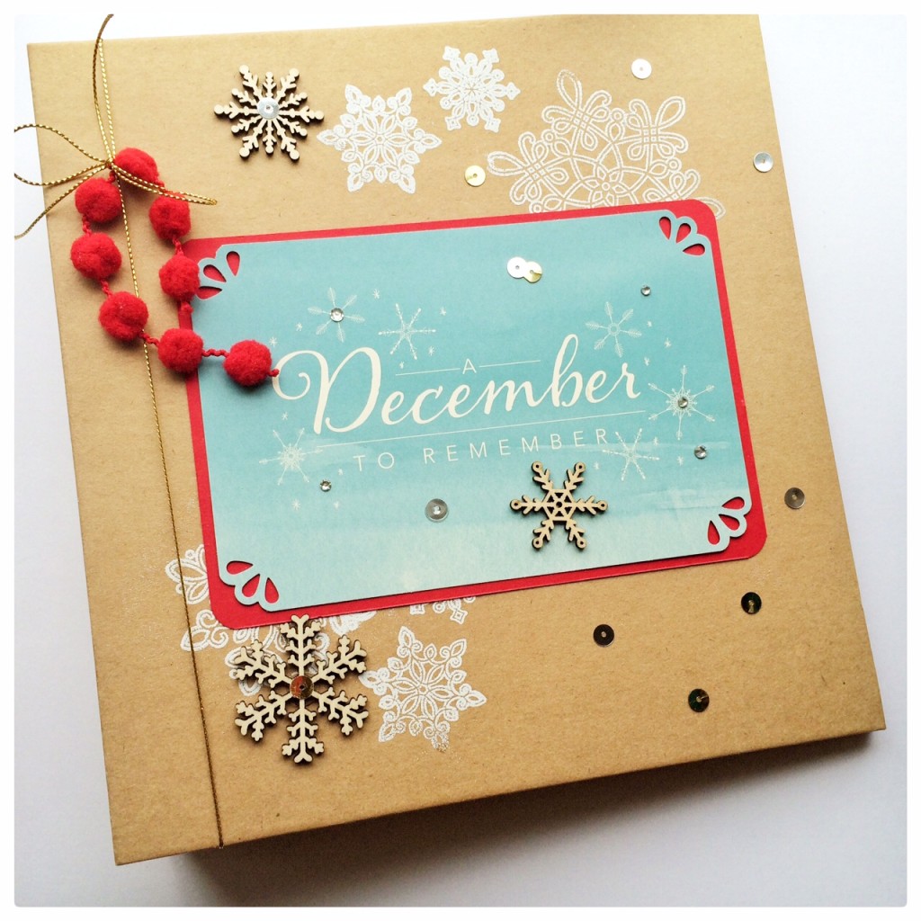 How to make a Hello December Project Life Album from StampinFool.com