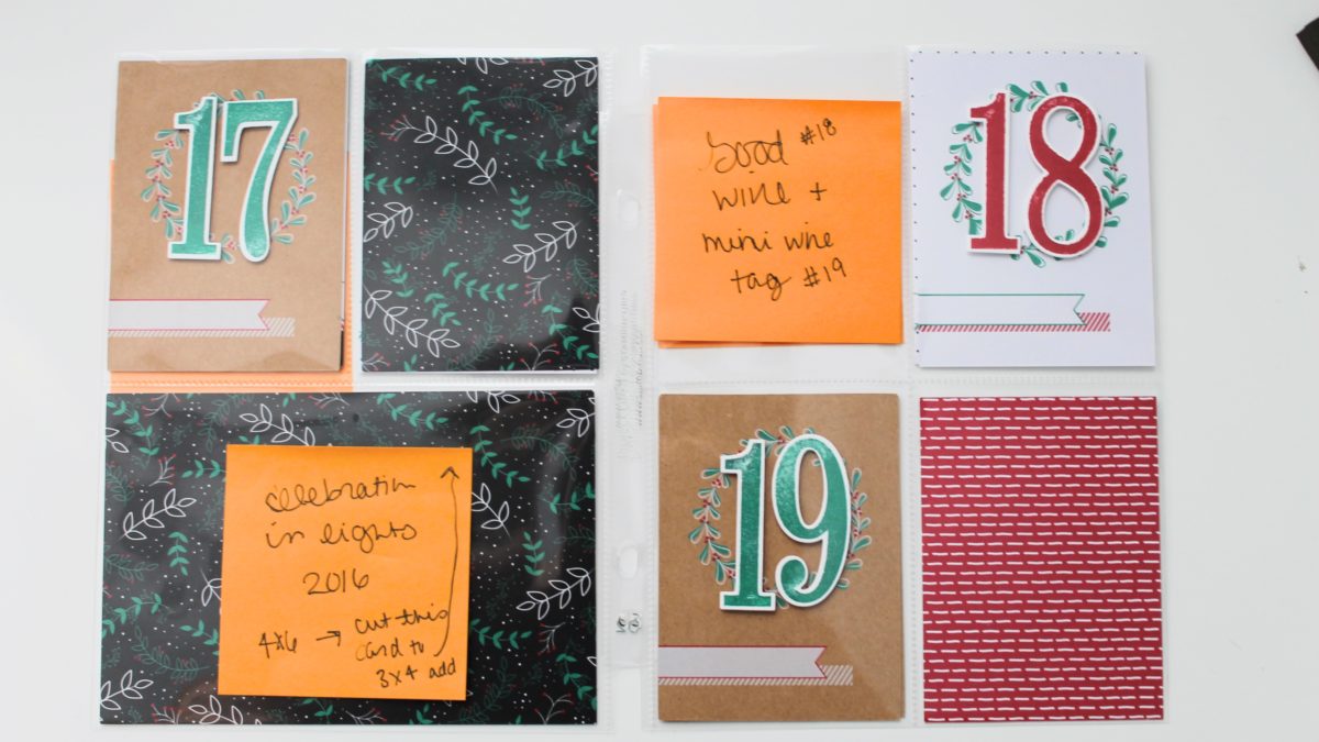 See how to put together a Project Life 2016 Hello December album from StampinFool.com