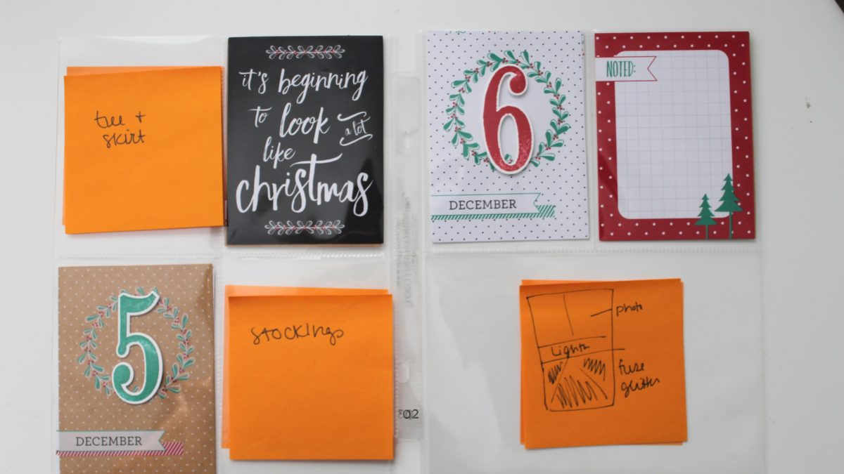 See how to put together a Project Life 2016 Hello December album from StampinFool.com