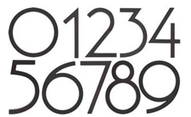 9 Most Popular Modern  House  Numbers  in 2022 StampinFool 