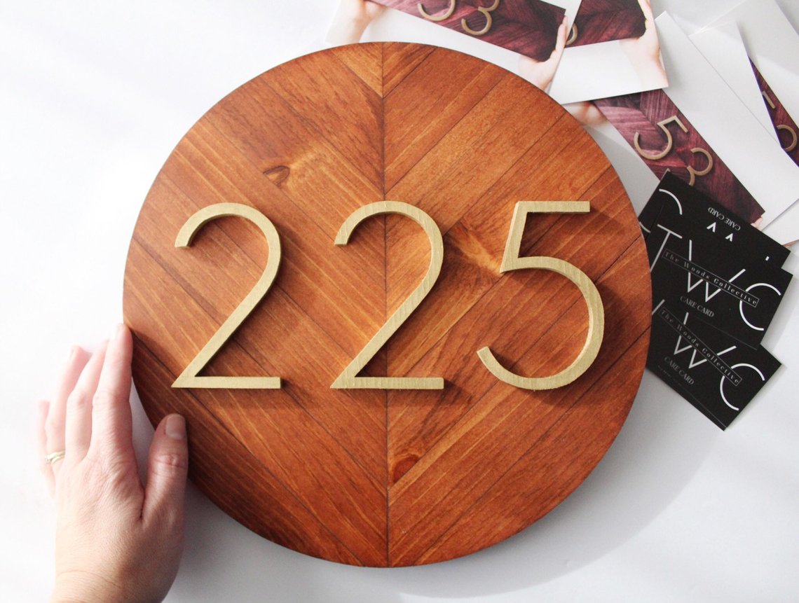 9 Most Popular Modern House Numbers for 2021