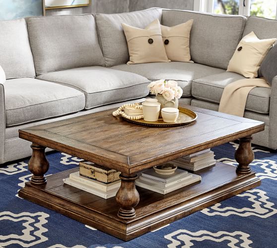 Lorraine coffee table from Pottery Barn