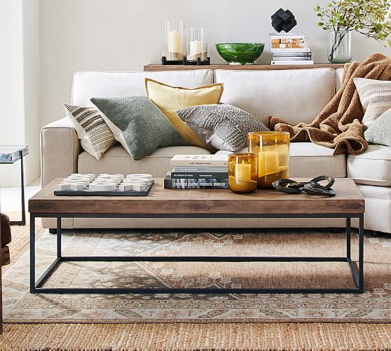 Malcolm coffee table from pottery barn