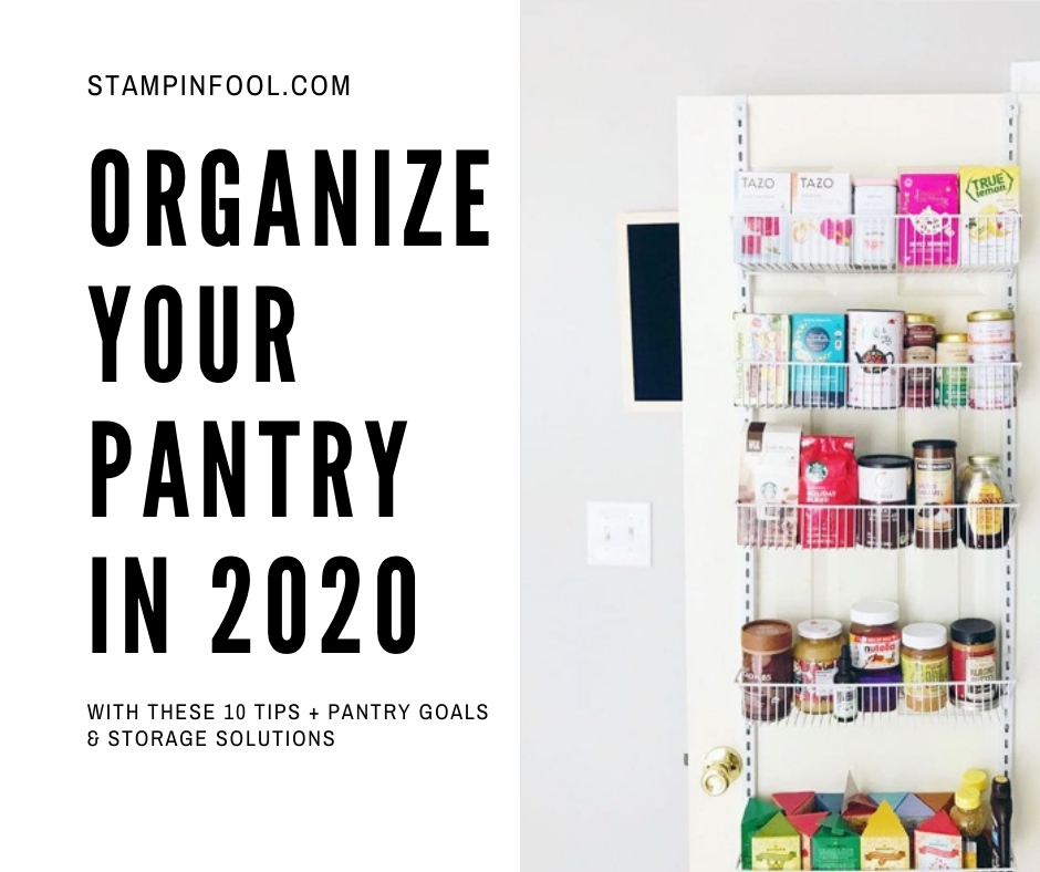 Organize your Pantry in 2020 with these 10 Tips + Storage