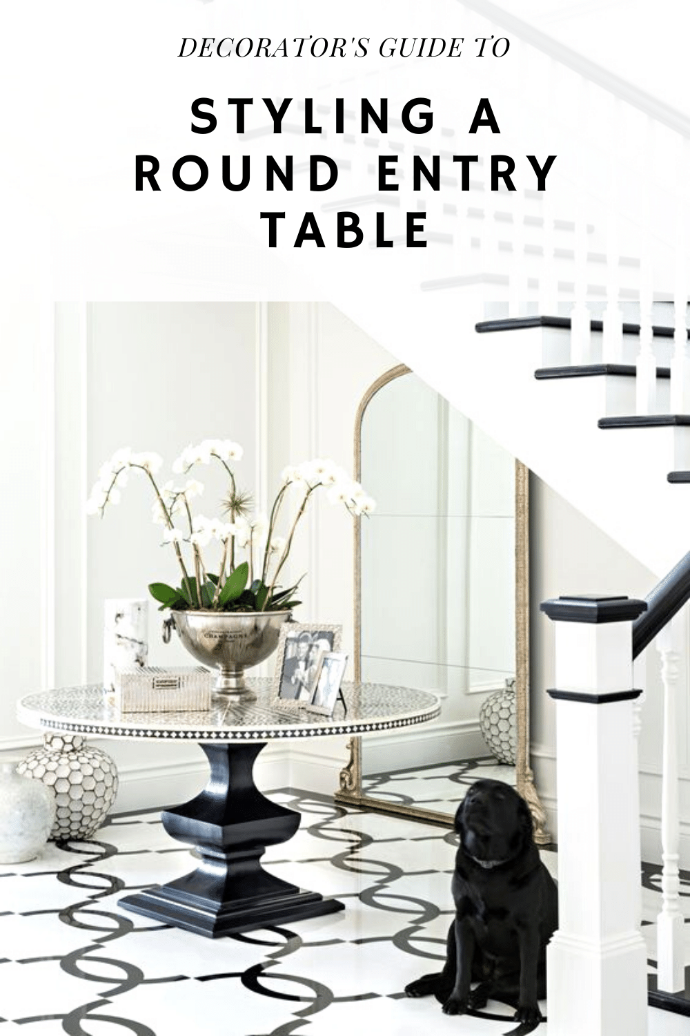 Small round entry deals table