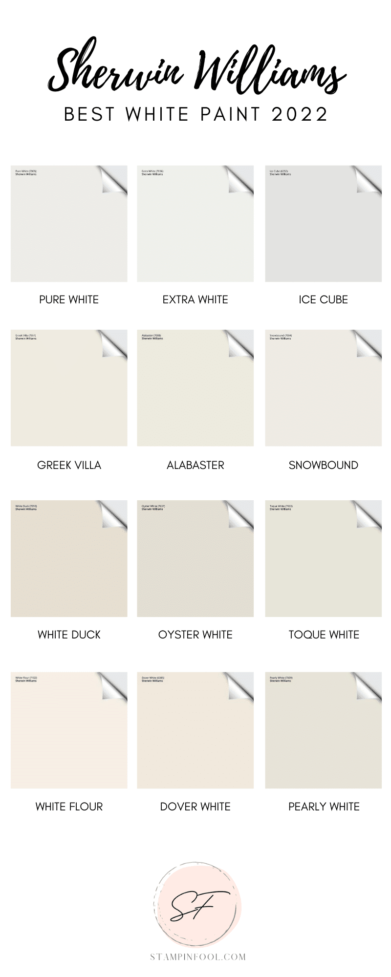 12 Best Sherwin Williams White Paint Colors for 2022