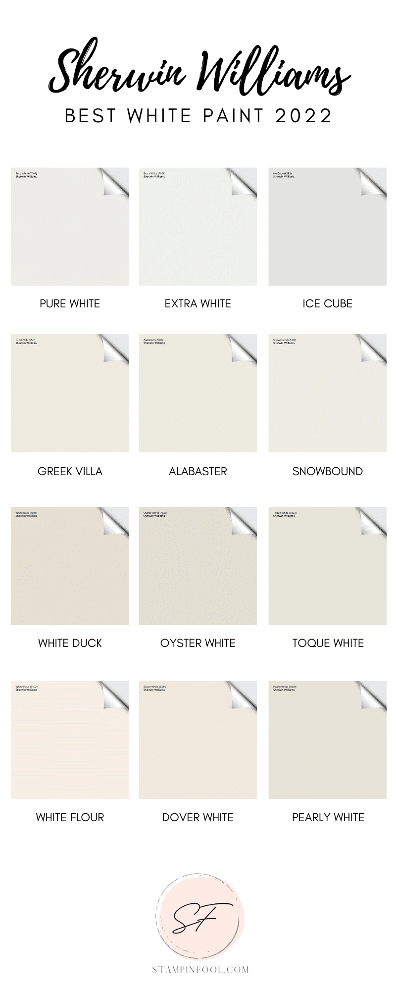 The Best Sherwin Williams White Paint Colors in 2023