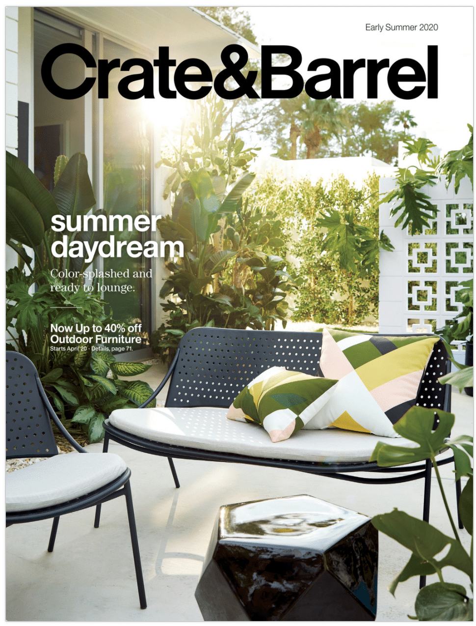 Crate & Barrel Catalog