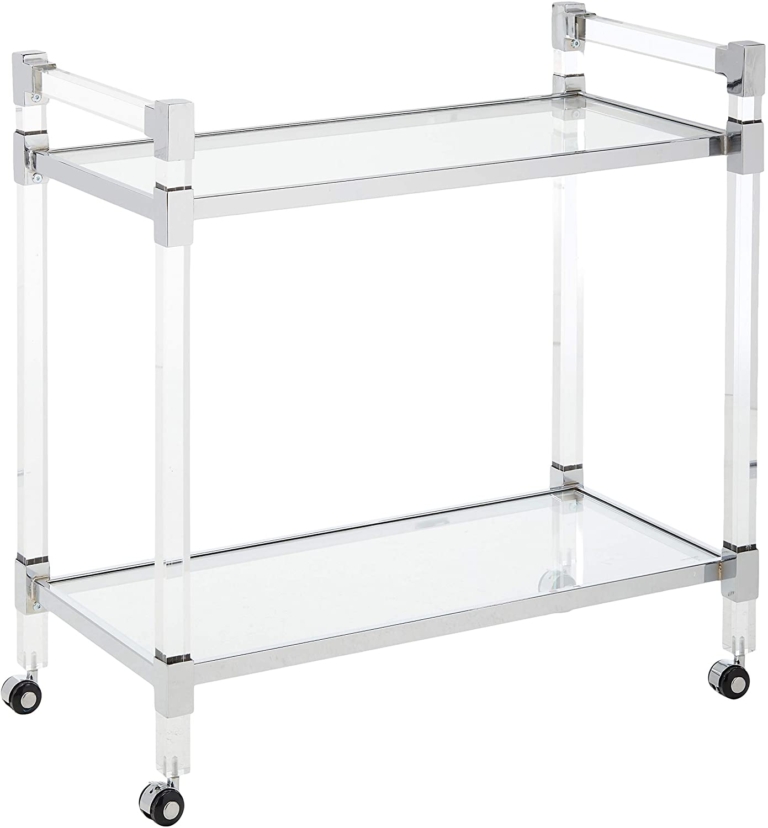 Must Have Gold & Acrylic Bar Carts You Need to Buy Right Now