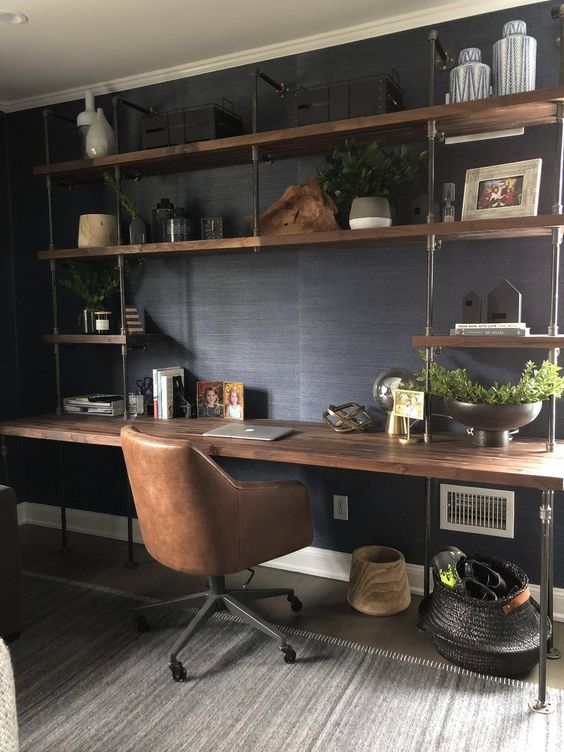 23 Masculine Home Office Ideas That Make a Statement