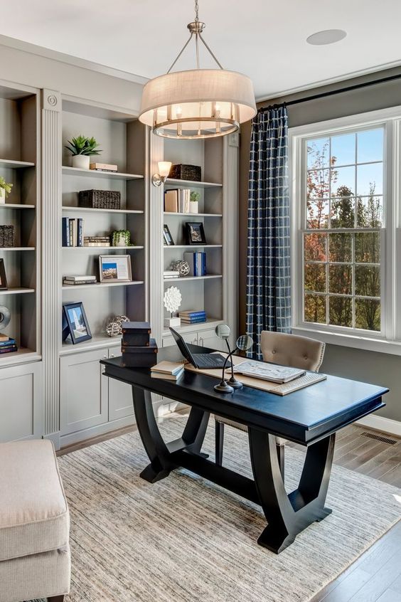 15+ Magnificently Masculine Home Office Decor Ideas & Decor Inspo - Hello  Bombshell!