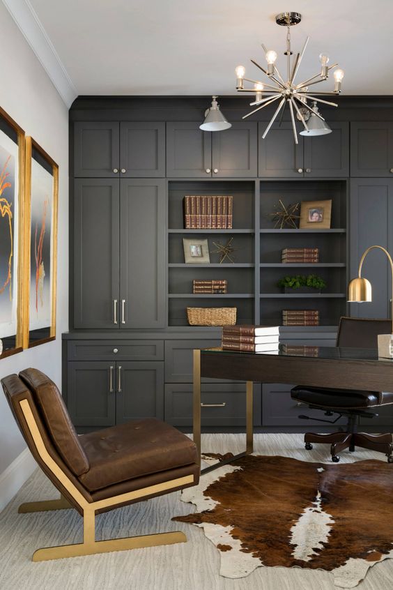 25 ULTIMATE MASCULINE HOME OFFICE IDEAS