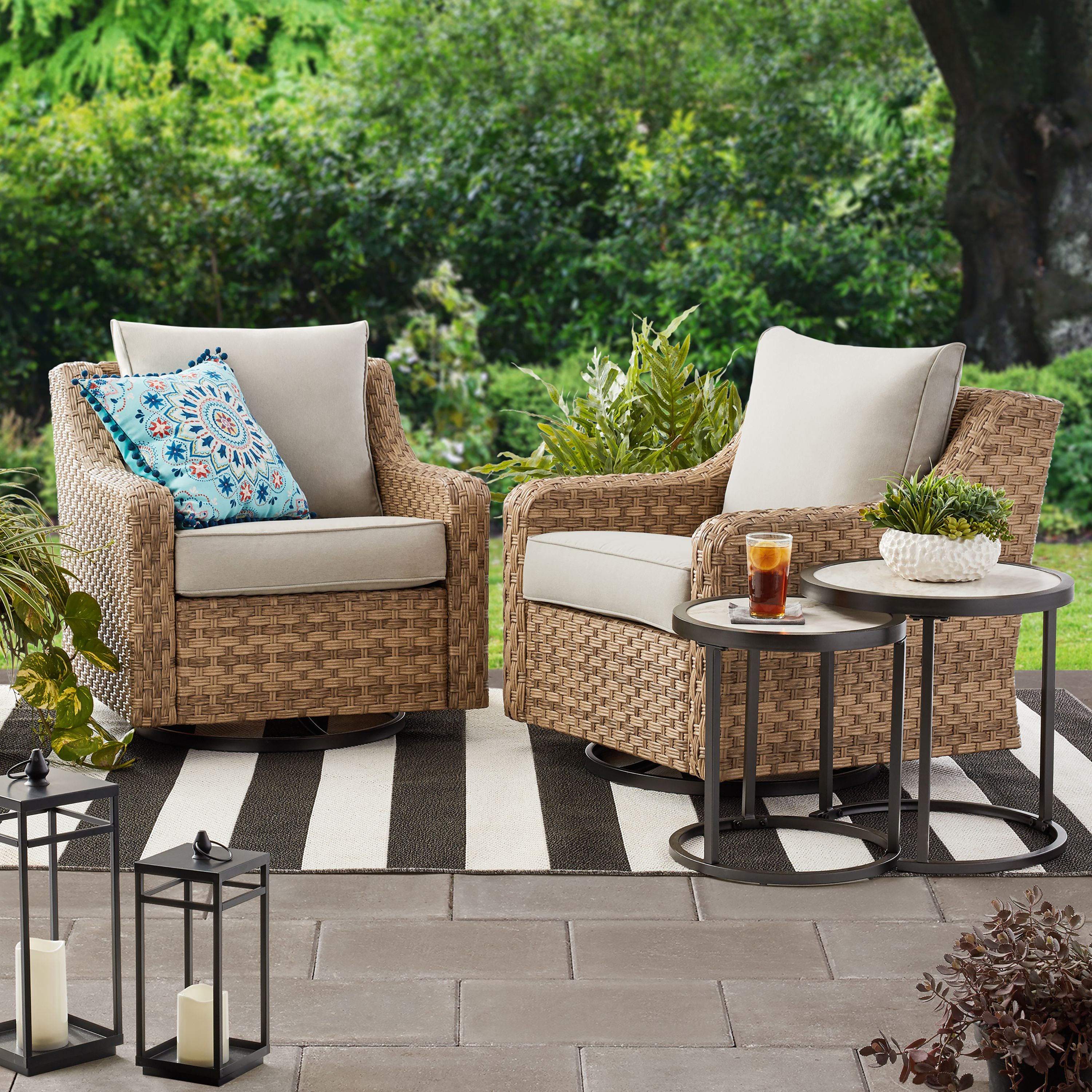 best outdoor swivel rocker