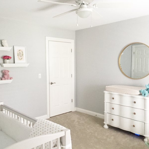 sherwin williams repose gray nursery