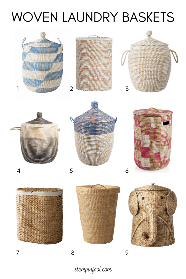 9 Must Have Woven Laundry Baskets for 2021 Get the Serena & Lily Look