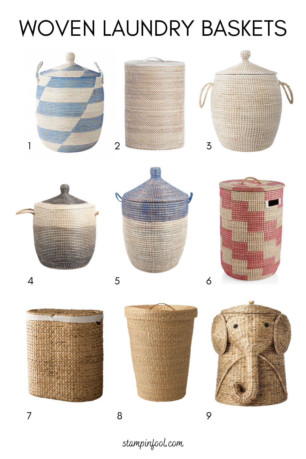 9 Must Have Woven Laundry Baskets for 2021