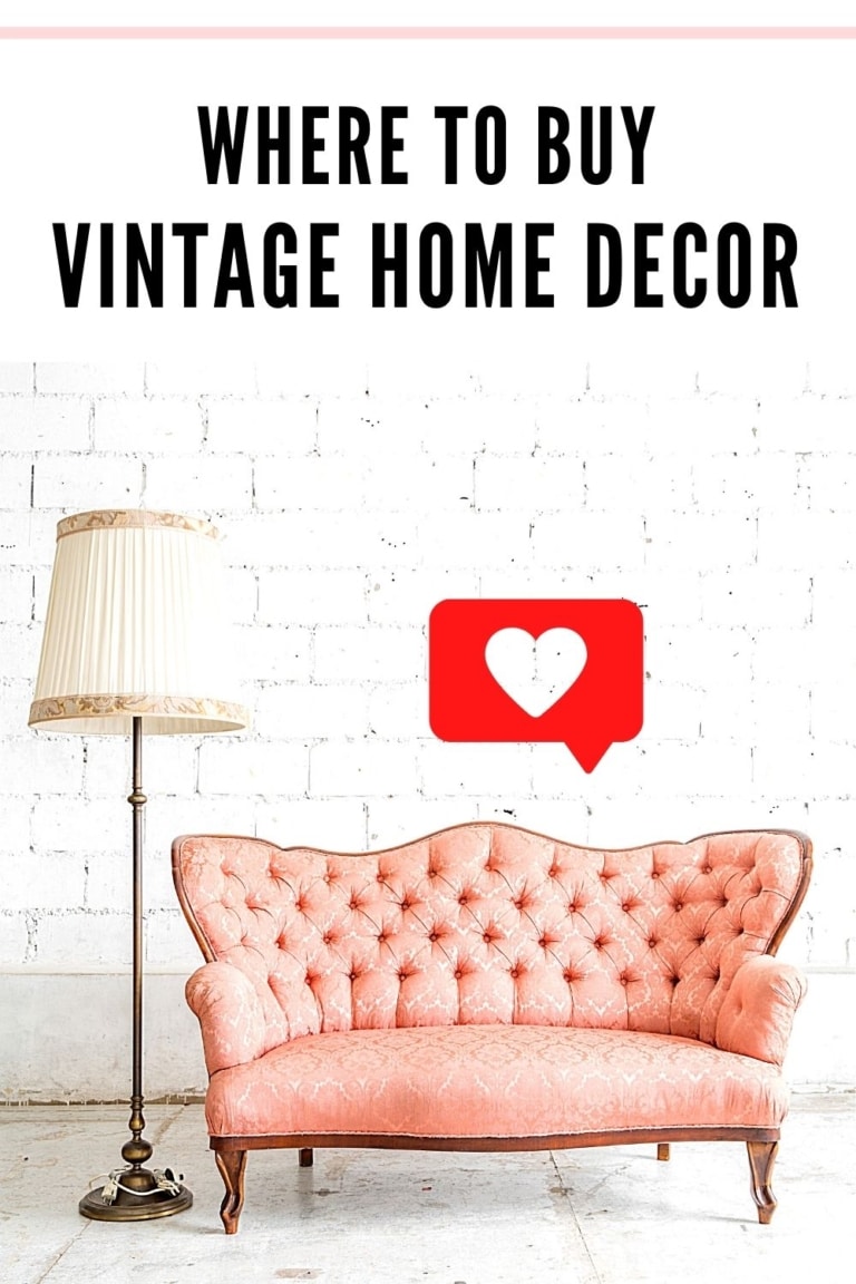 TOP 5 PLACES TO BUY VINTAGE HOME DECOR