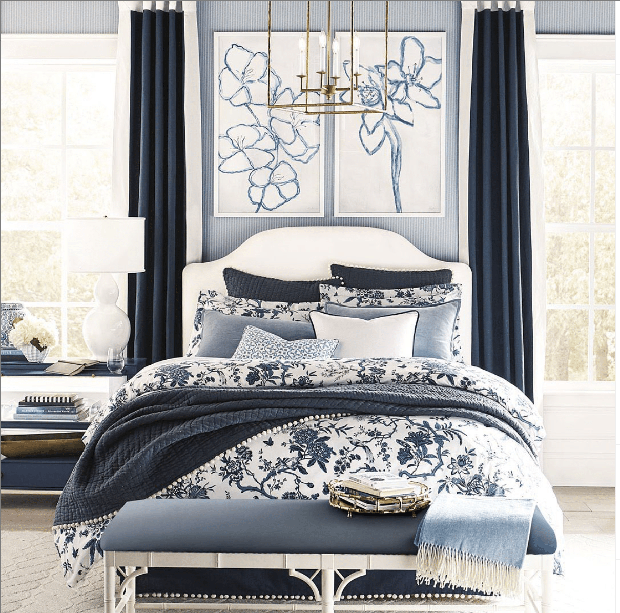 Style Your King Size Bed Like A Pro with this Cheat Sheet + 15 Bedding