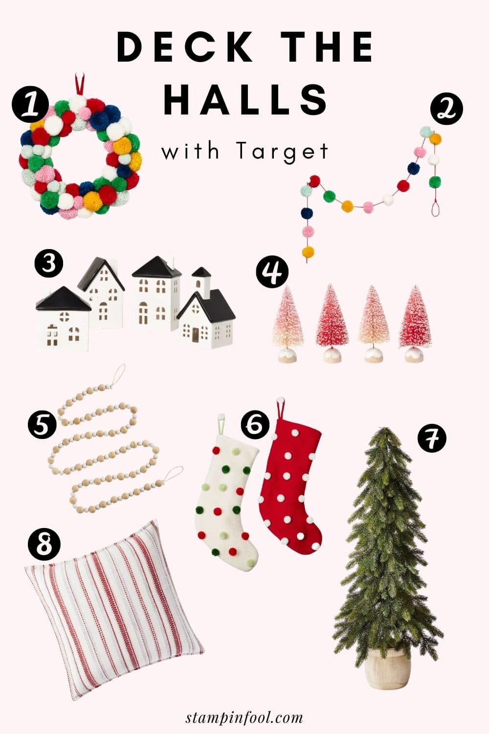 Deck the Halls with Colorful Target Christmas Decor