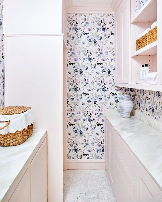 26 Pink Laundry Room Ideas That Make You Want To Do Laundry