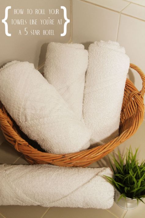 Enjoy a Hotel Towel Set in Your Home