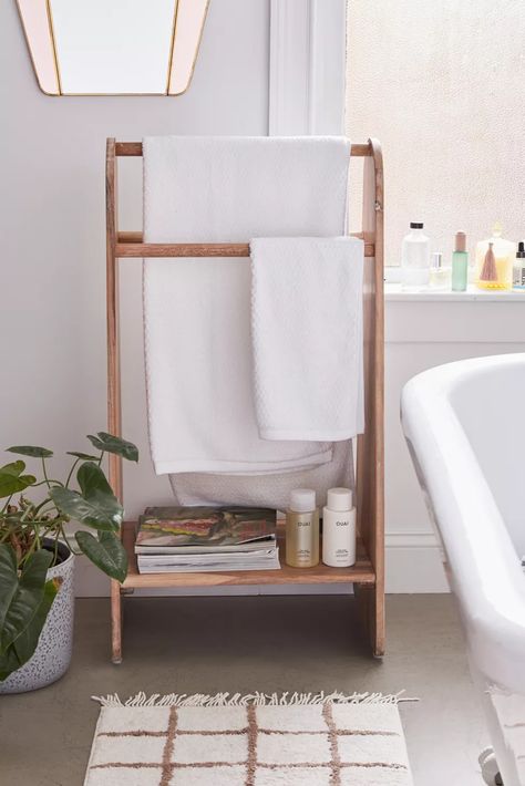 Where To Hang Your Bathroom Towels + Our New Favorite Solution