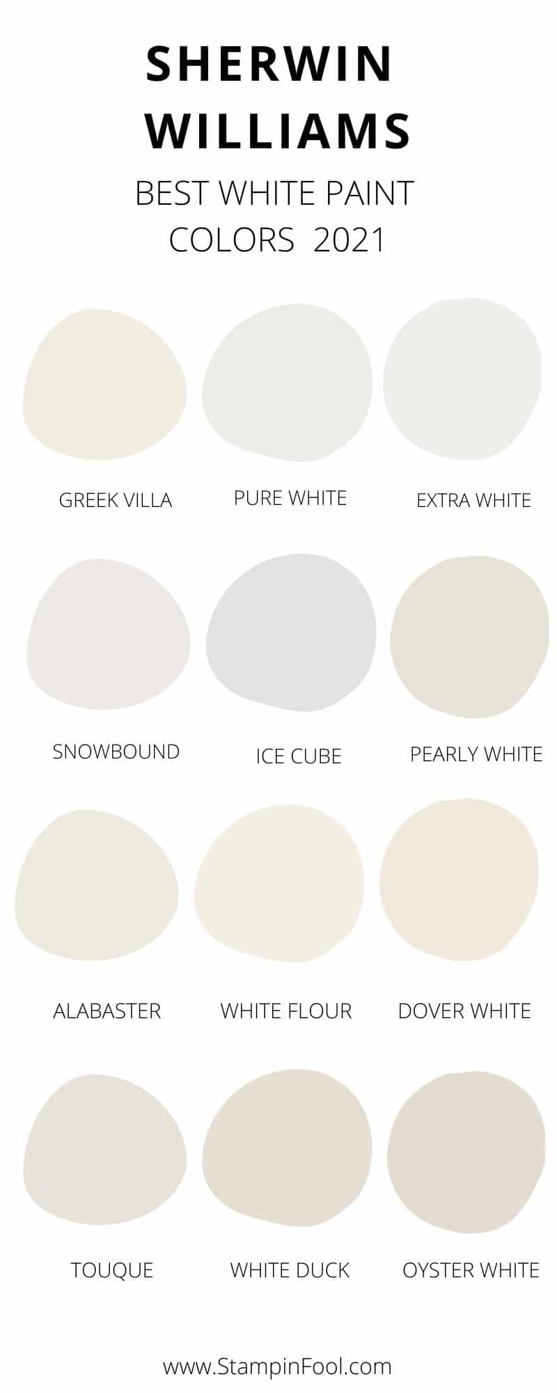 The Best Sherwin Williams White Paint Colors in 2020 (2023)