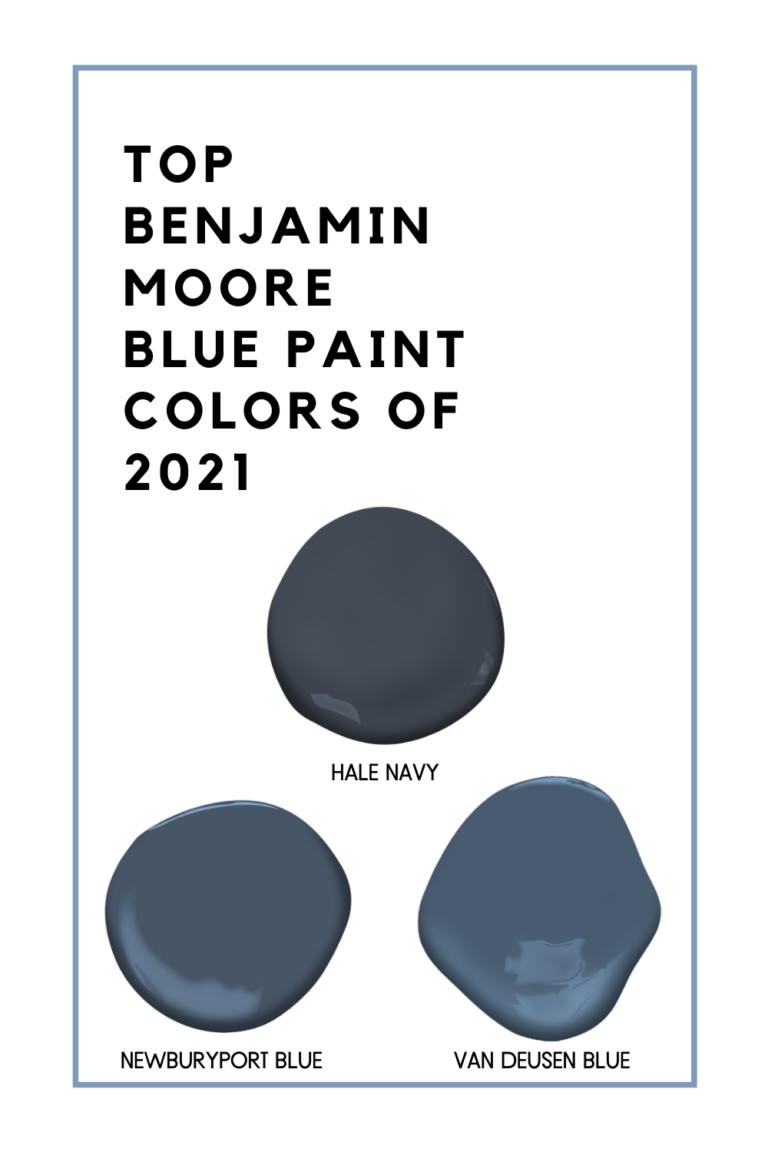 Top Benjamin Moore Blue Paint Colors of 2021