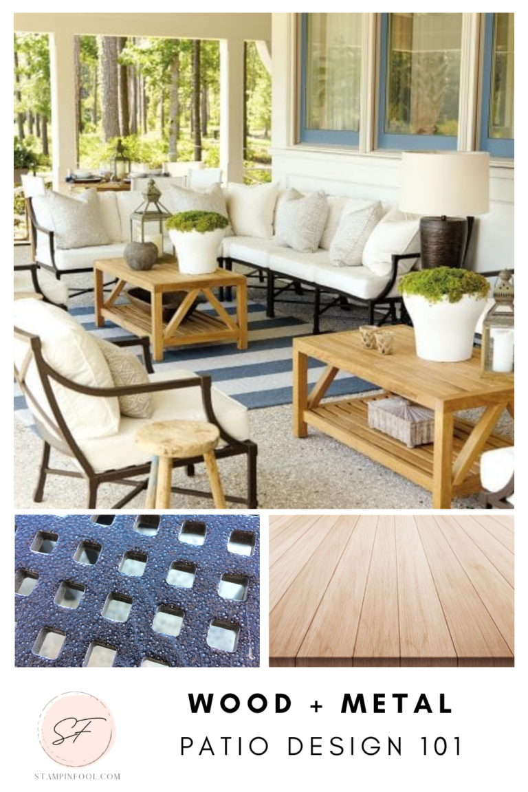 How to Mix-and-Match Outdoor Furniture Materials for the Perfect Patio