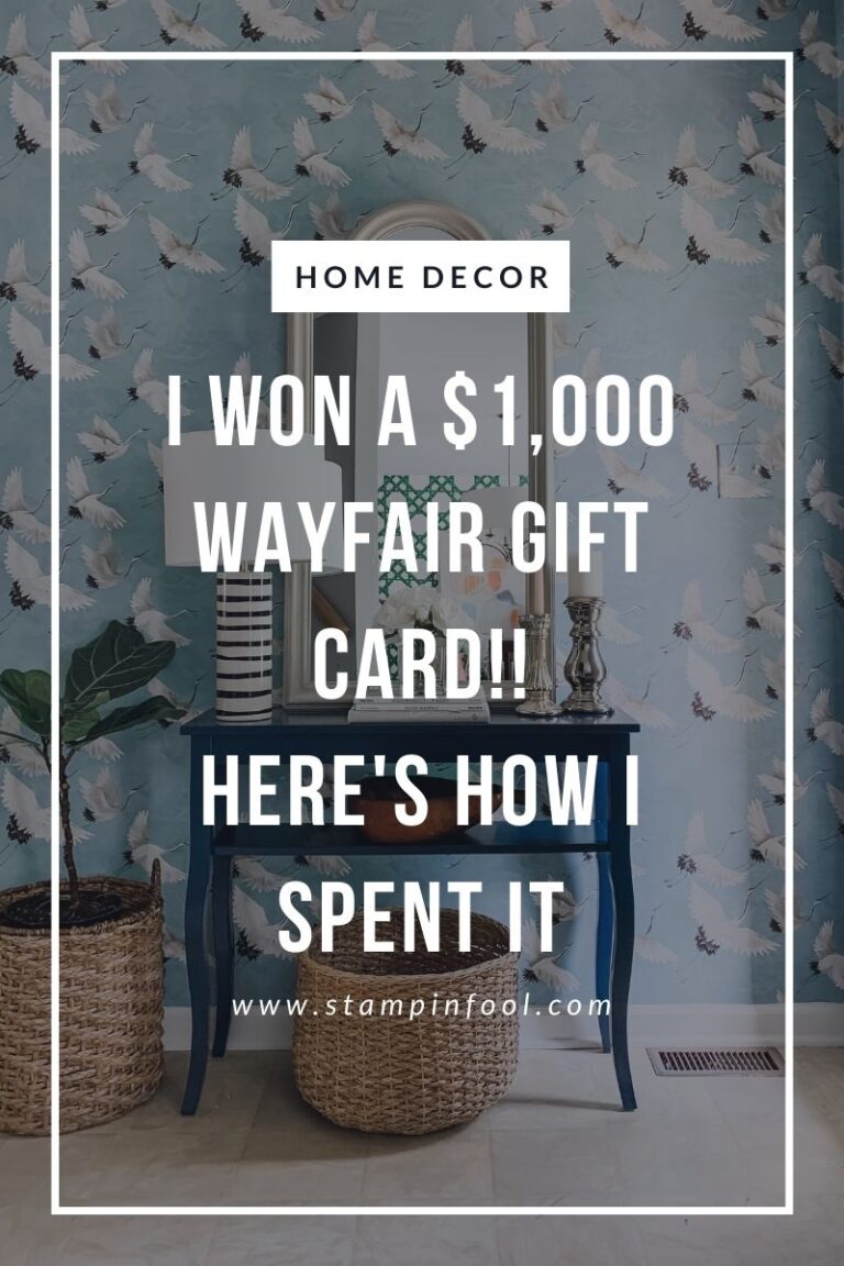 I won 1,000 Wayfair Gift Card Here's How I Spent It Hint I love 2