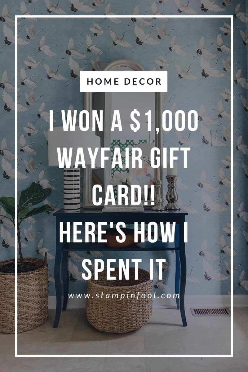 I Won 1 000 Wayfair Gift Card Here S How I Spent It Hint I Love 2