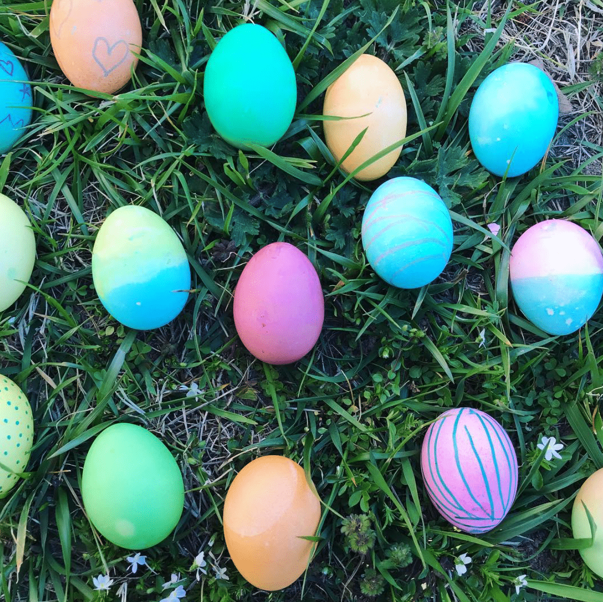 DIY Sharpie Easter Eggs