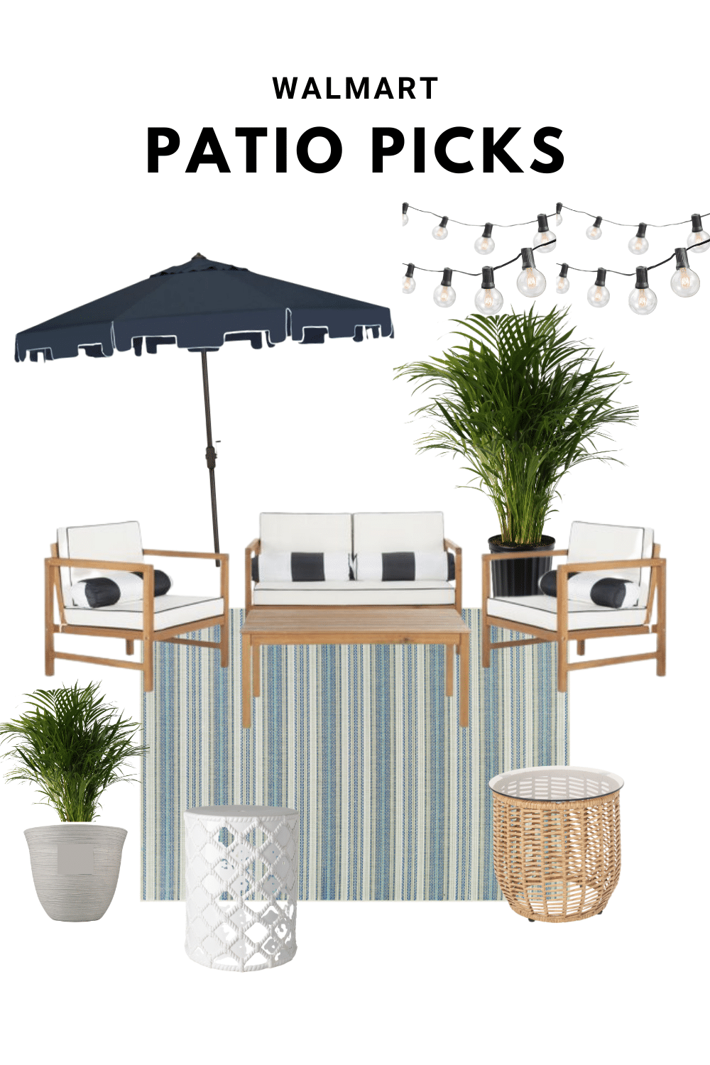 Top Outdoor Picks from Walmart for Patio