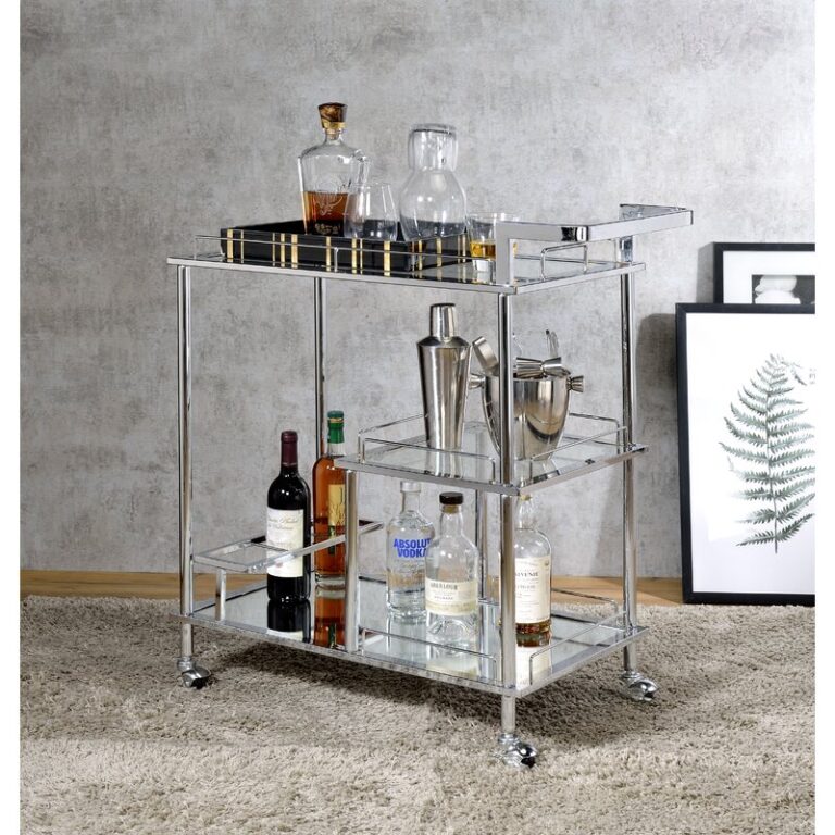 Must Have Gold & Acrylic Bar Carts You Need to Buy Right Now