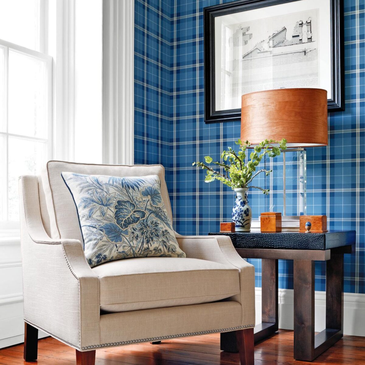 I plaid outdated? NO. 
Outdated Decorating Trends, Part 2
See the ways you can use plaid in modern home decor.