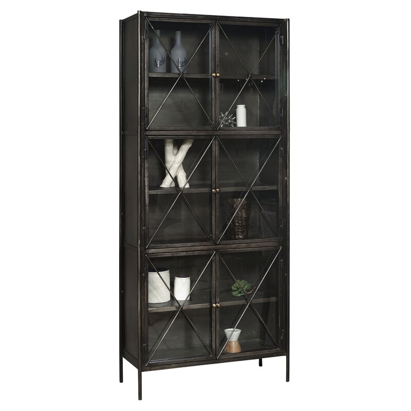 Gorgeous Metal Glass Door Display Cabinets from Wayfair in 2021