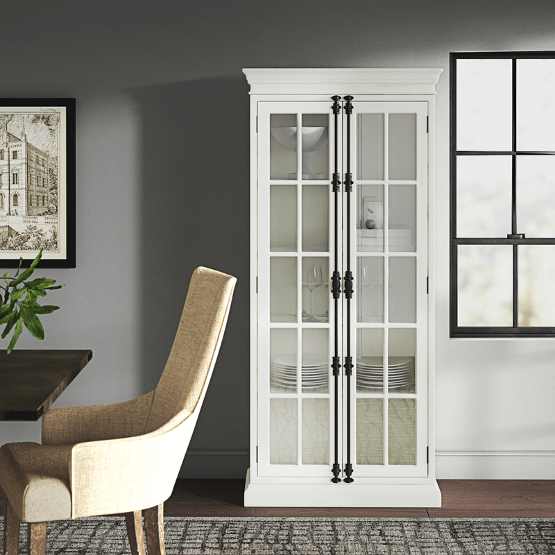 Gorgeous Glass Door Display Cabinets from Wayfair in 2021