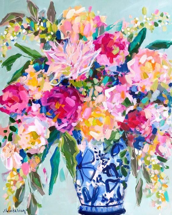 Florals by C. Brooke Ring - it's so hard to choose just one. I urge you to head over to Brooke's website and check out all of the wonderful artwork.