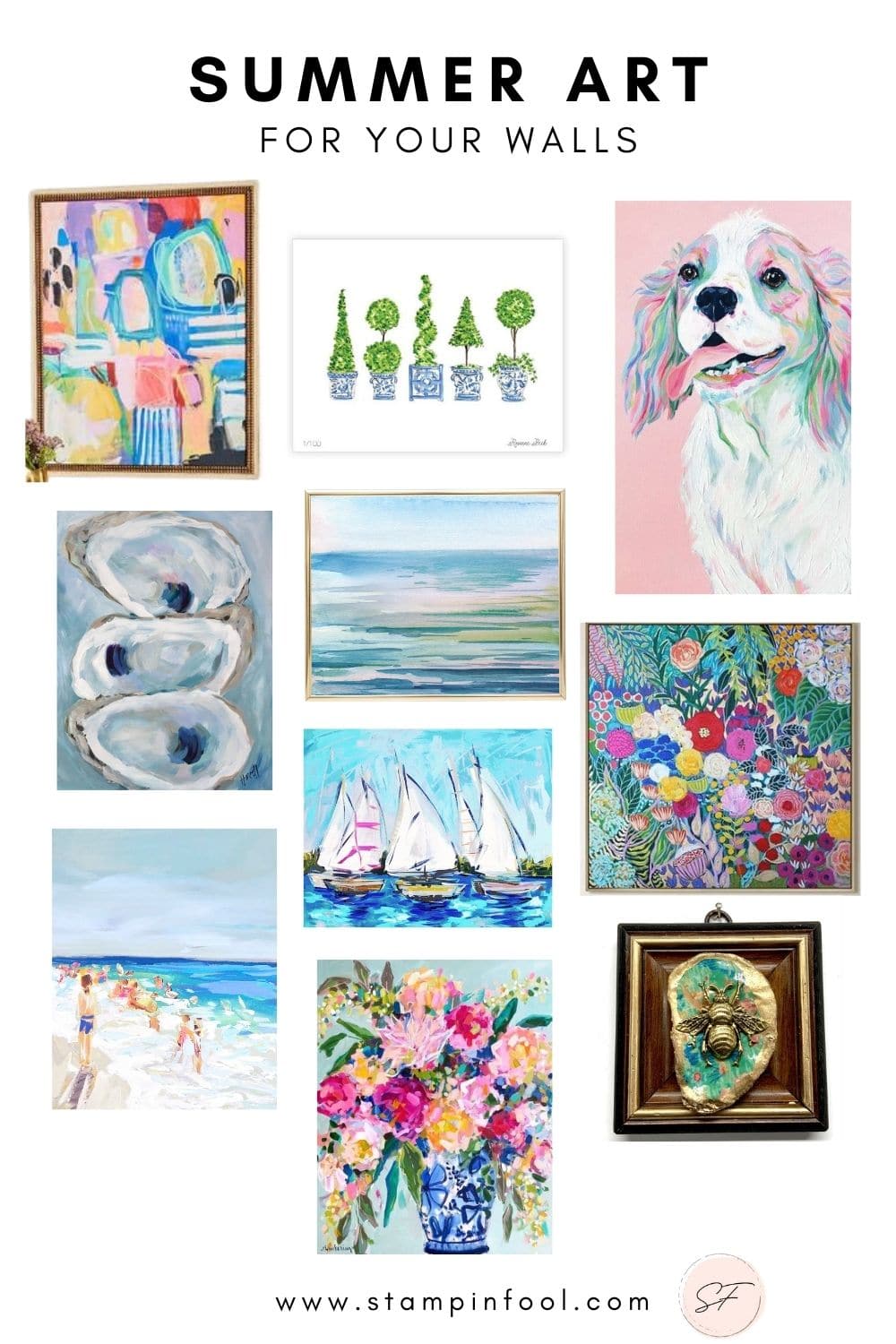 Summer Artwork for your Coastal Home