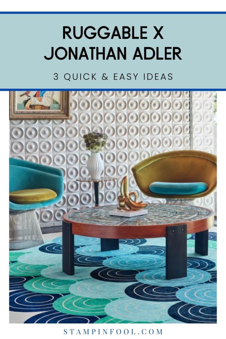 MAXIMALIST Inspiration RUGGABLE x Jonathan Adler