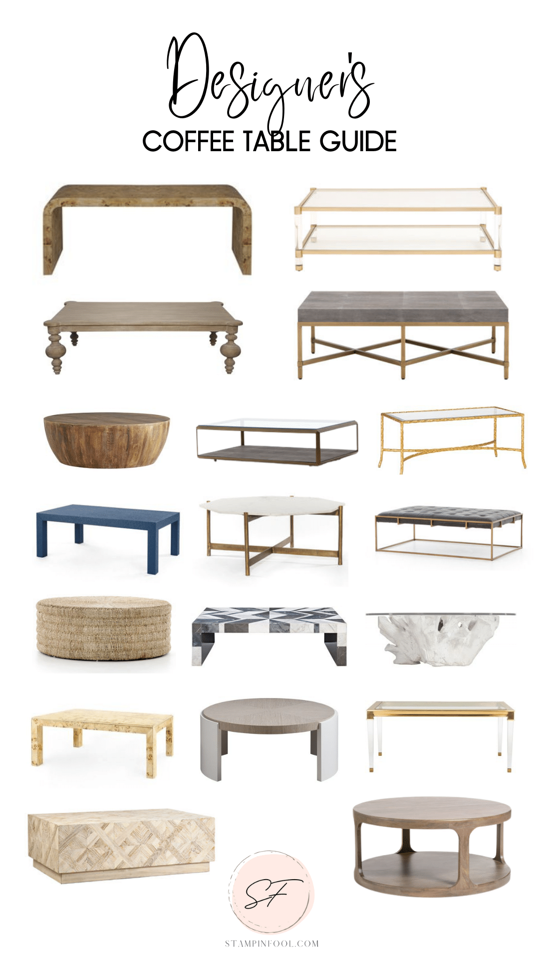 Ultimate Guide to Buying Designer Coffee Tables for Your Living Room