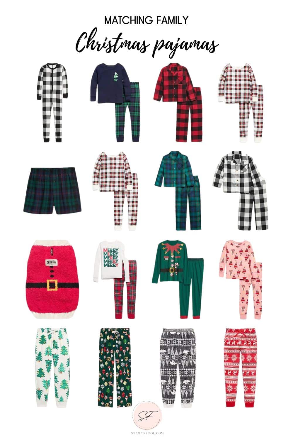 Old navy family discount christmas pajamas 2021