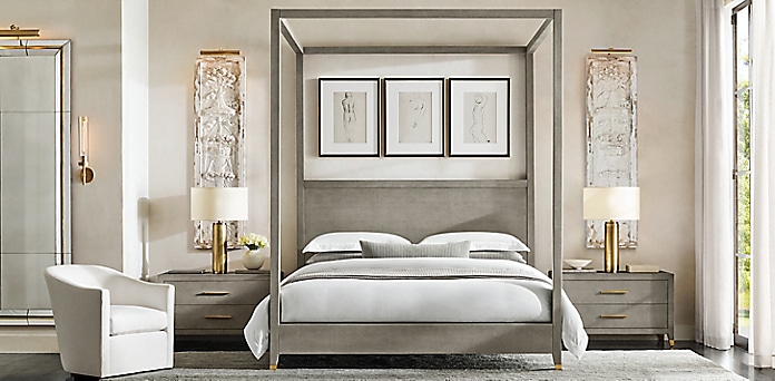 Transitional Bedroom Design