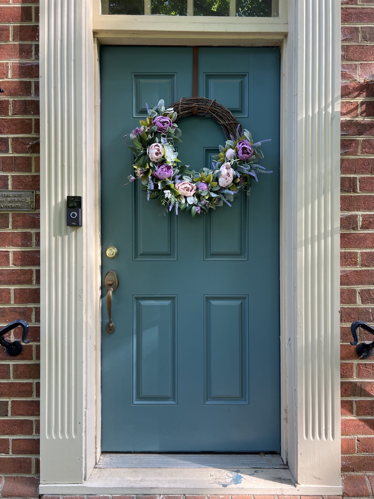 Quick and Easy Way to Paint Your Front Door