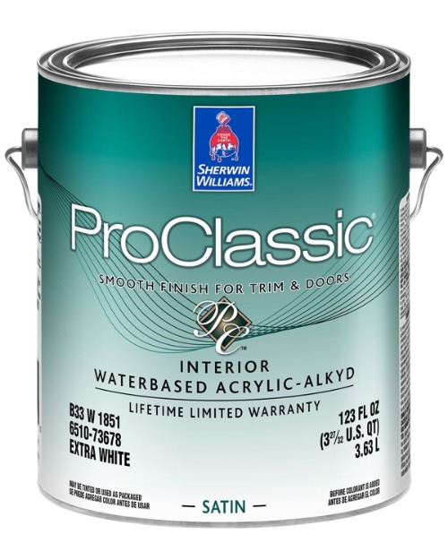 SW Pro Classic Alkyd - Best paint for cabinets