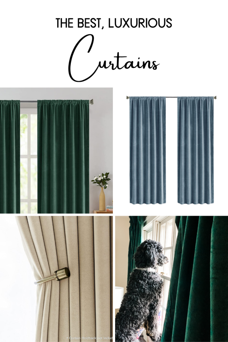 The Best Velvet Curtains on Amazon (Affordable & Green)