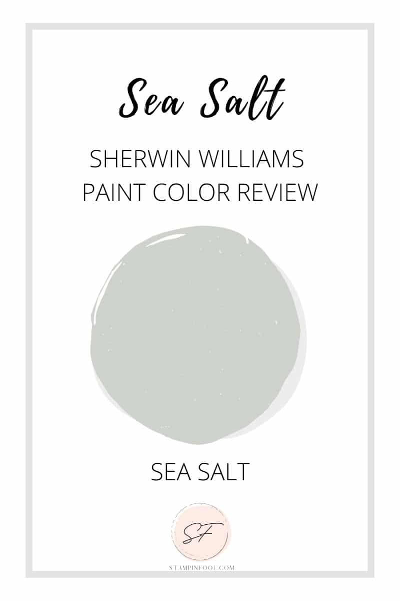 Sherwin Williams Sea SSherwin Williams Sea Salt Paint Color Review with undertones, comparison and photos of rooms with Sea Salt paintalt Paint Color