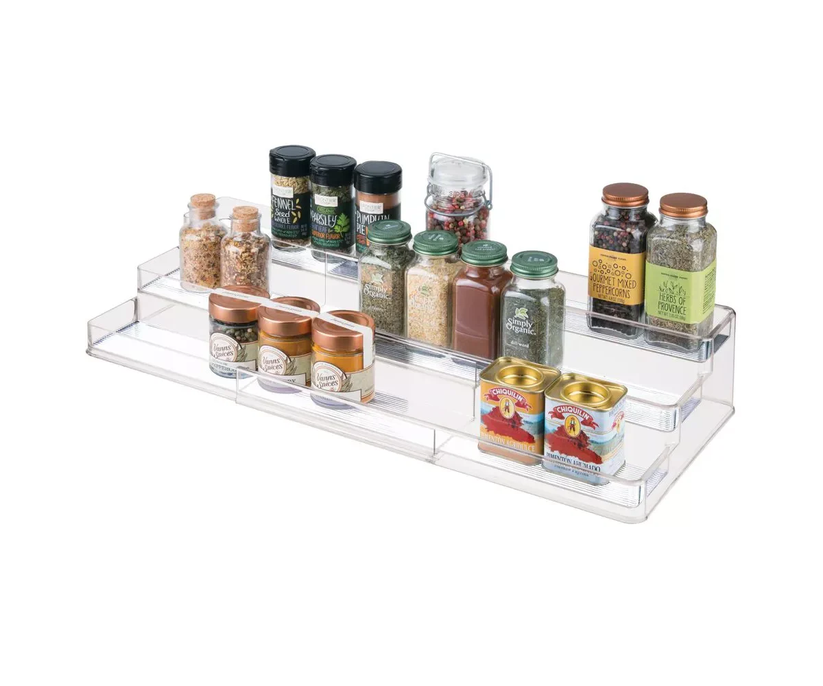 Clear Pantry Spice Rack Organizer