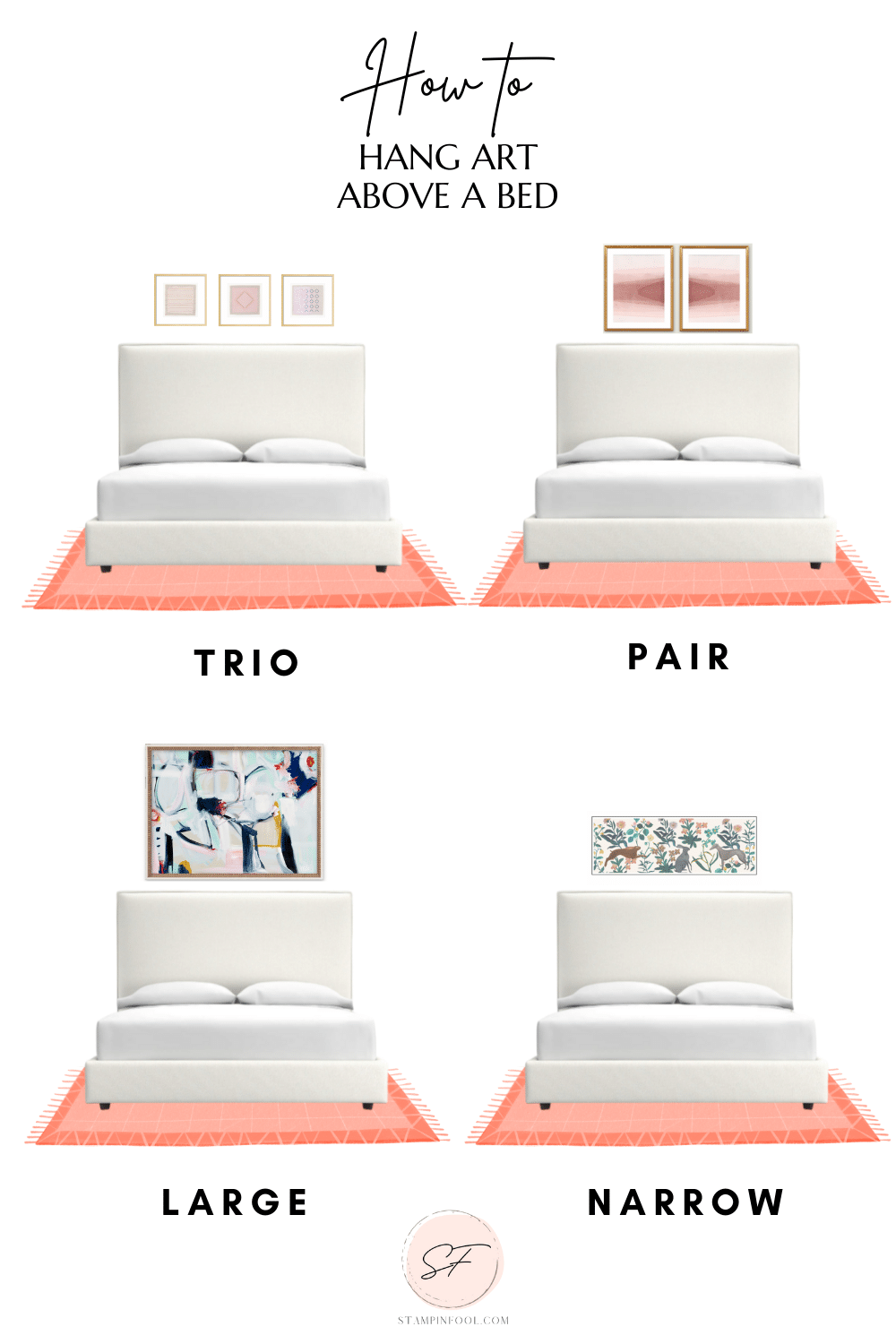 Guide to Choosing Artwork over Your Bed